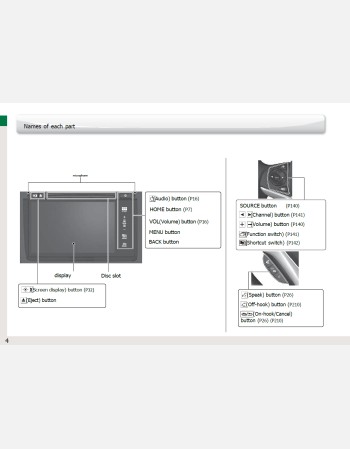 honda fit 2015 2016 2017 & 2018 navigation & multimedia system manual (jdm)
